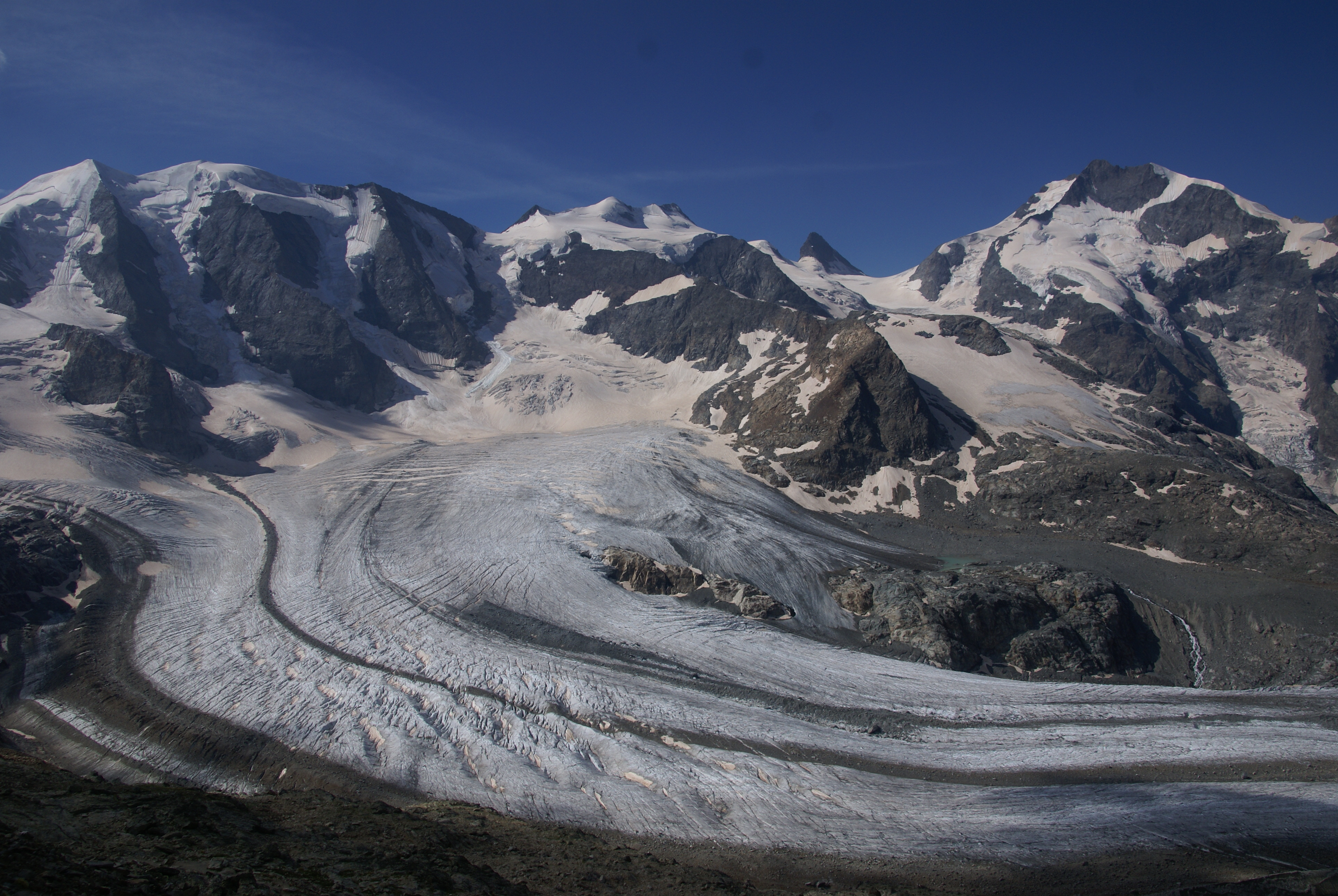 Glacier protection felt