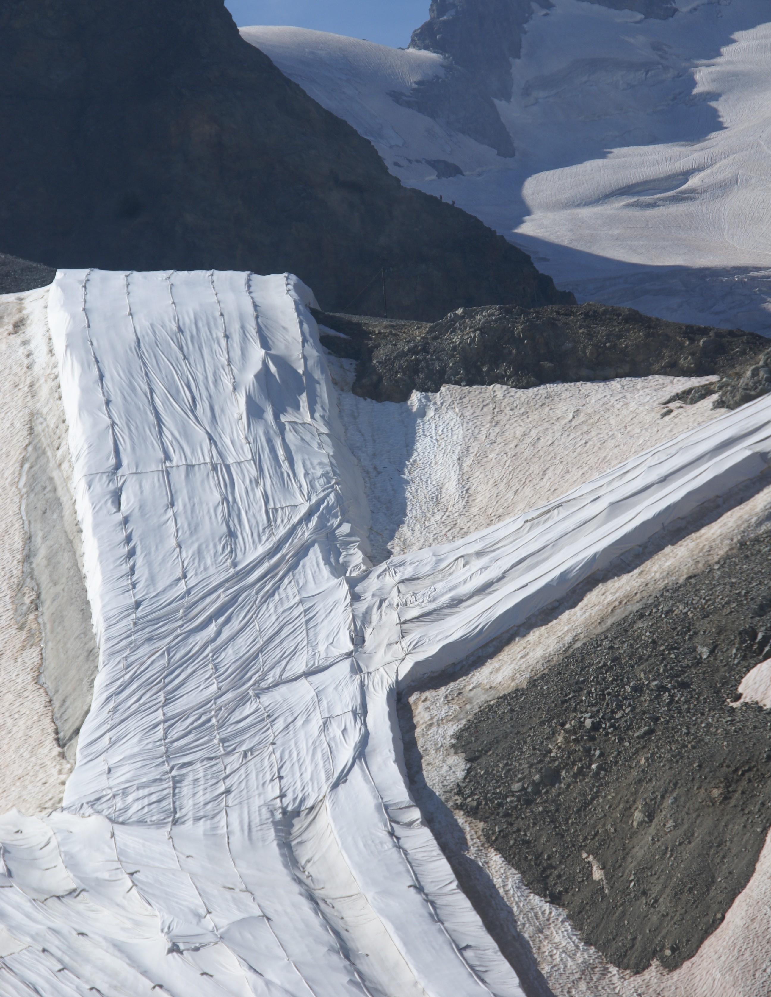 Glacier protection felt