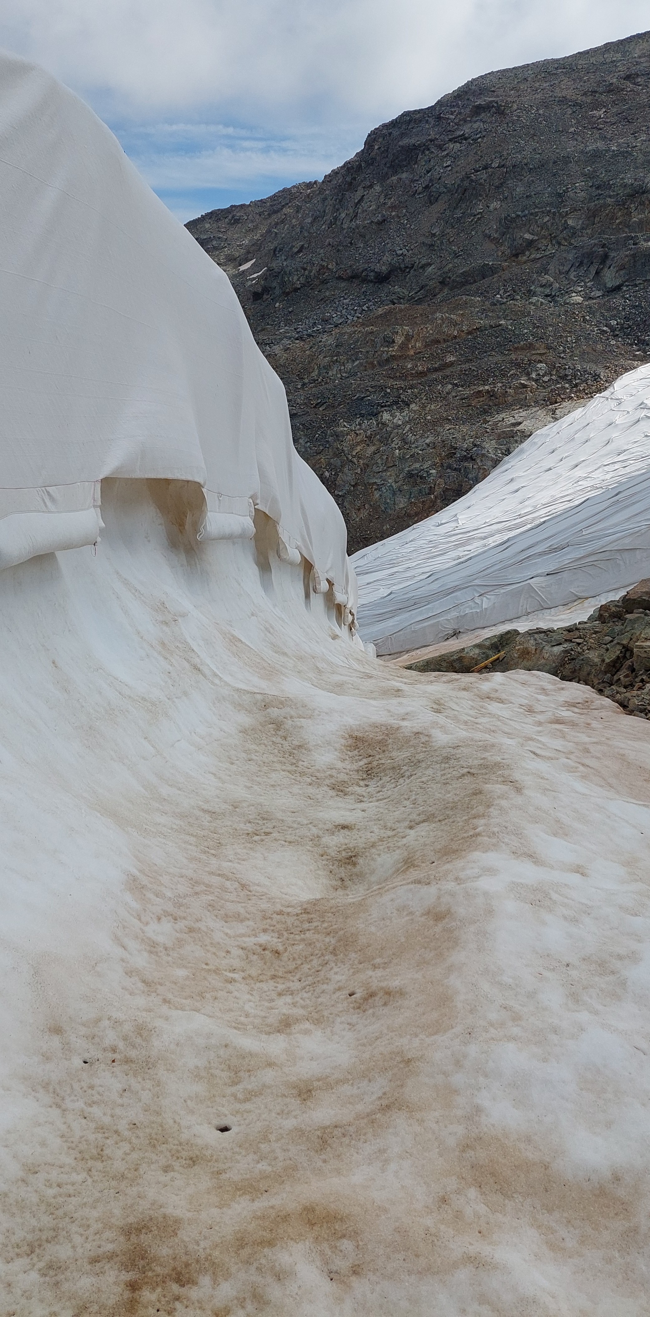 Glacier protection felt