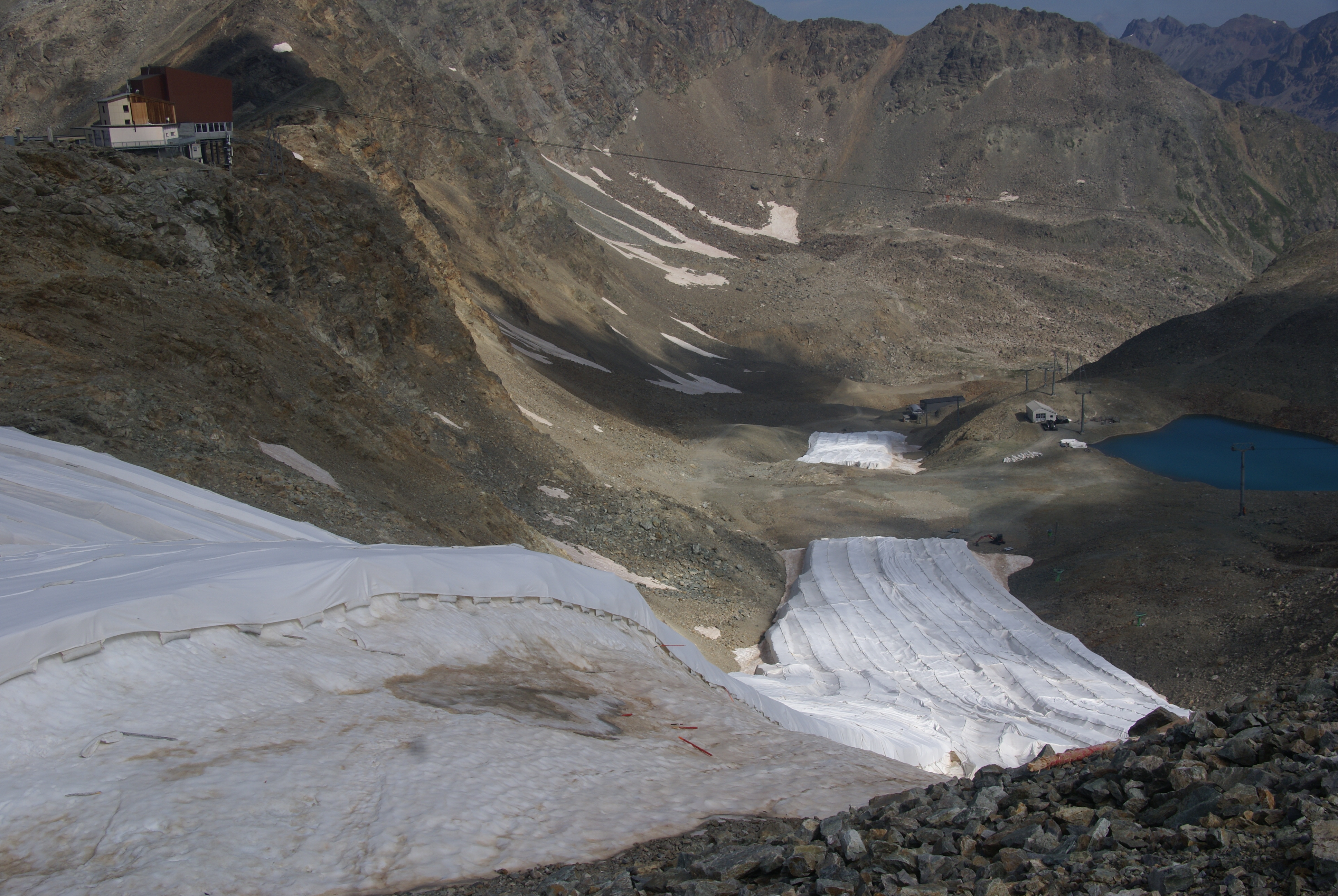 Glacier protection felt