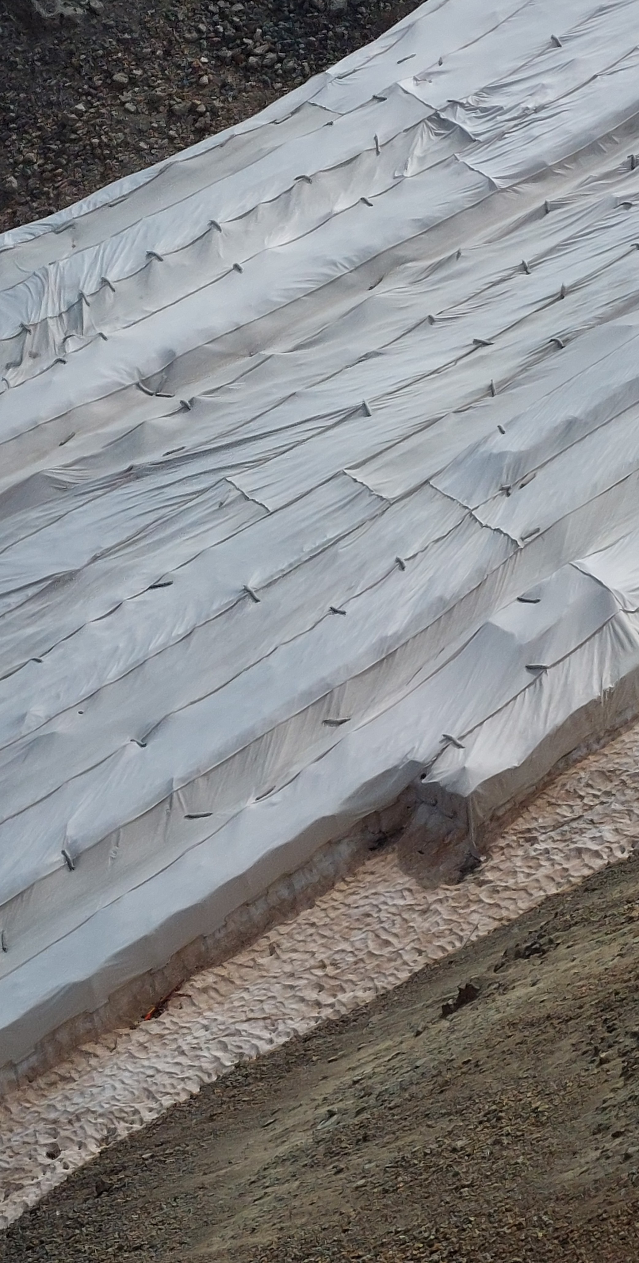 Glacier protection felt