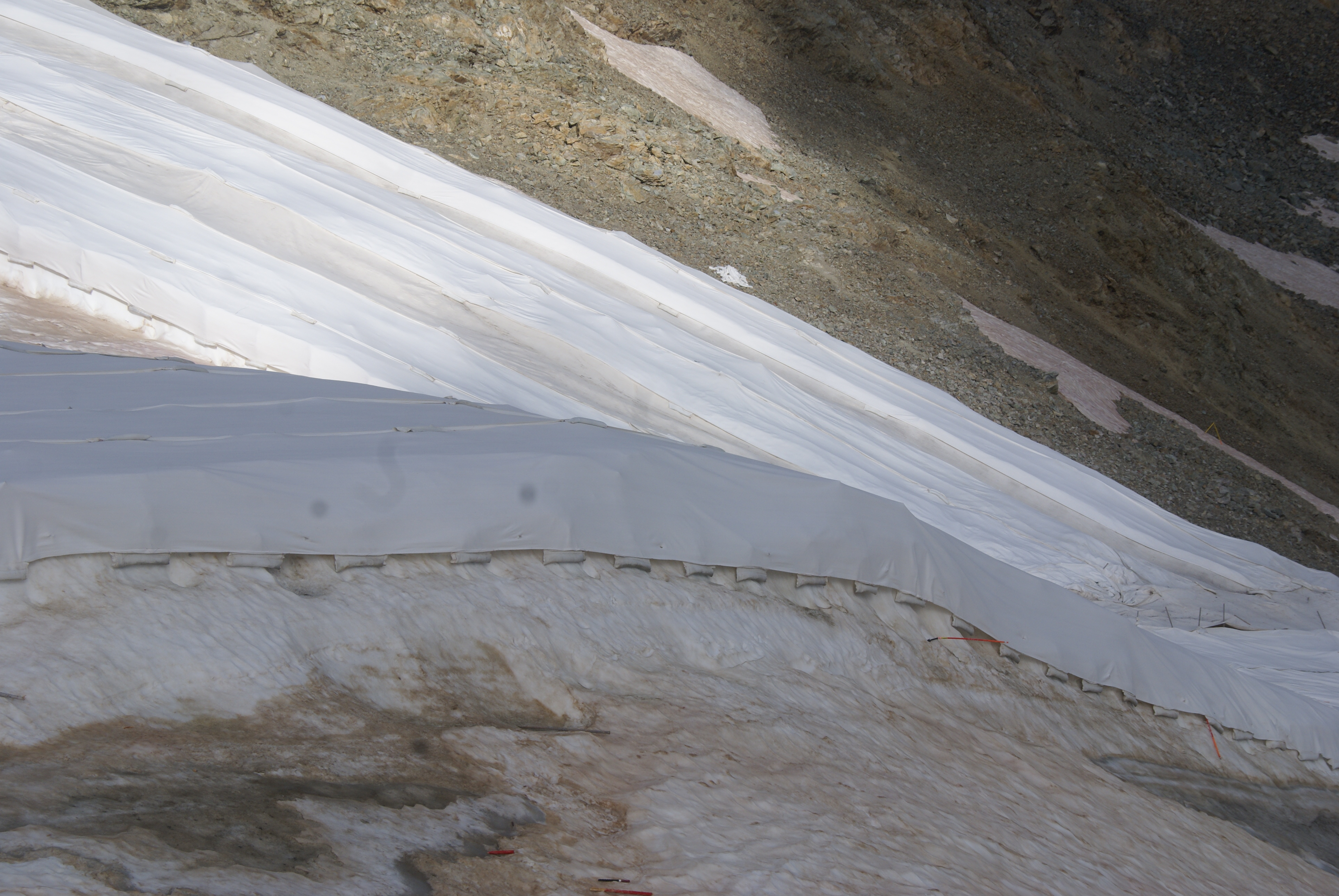 Glacier protection felt