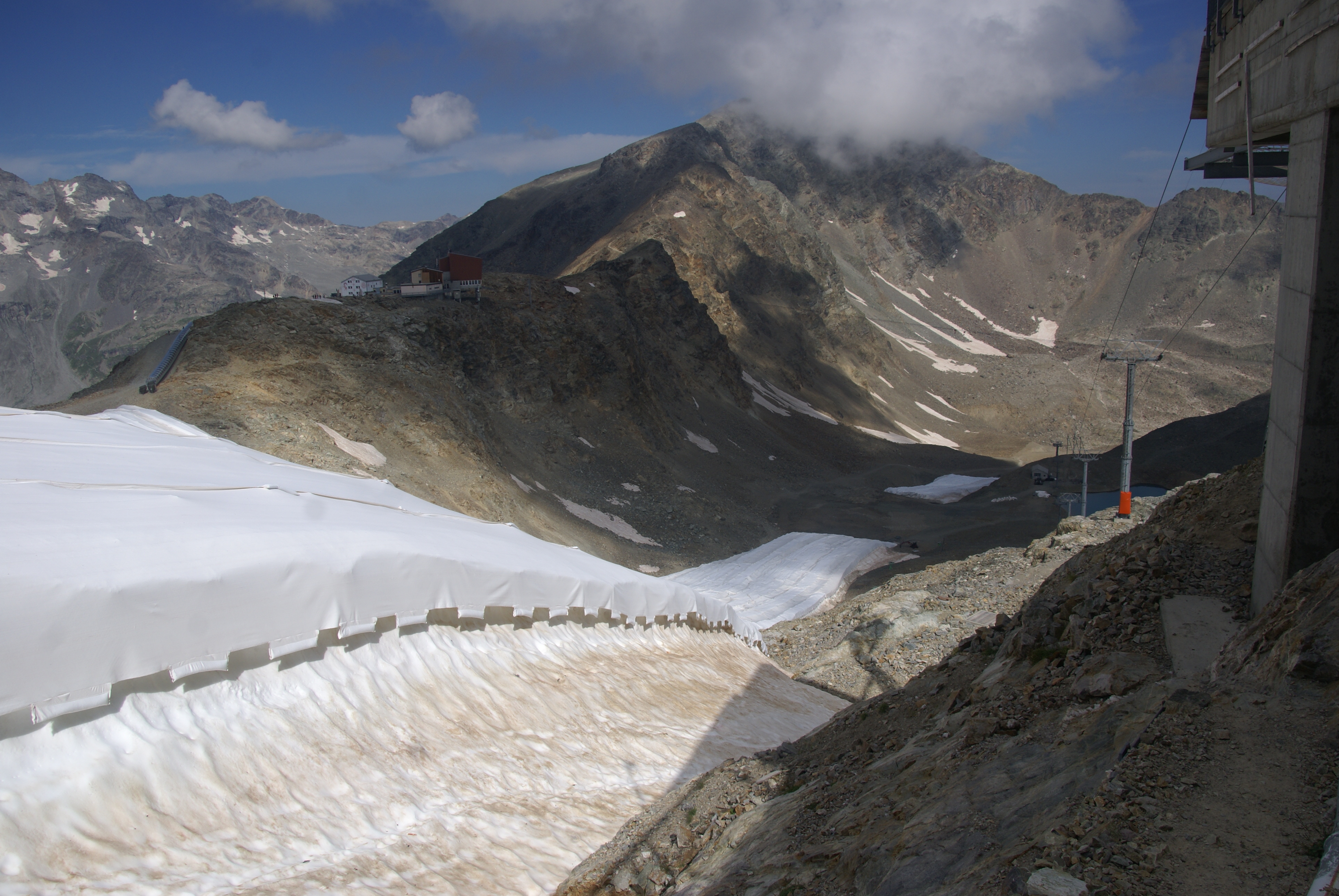 Glacier protection felt