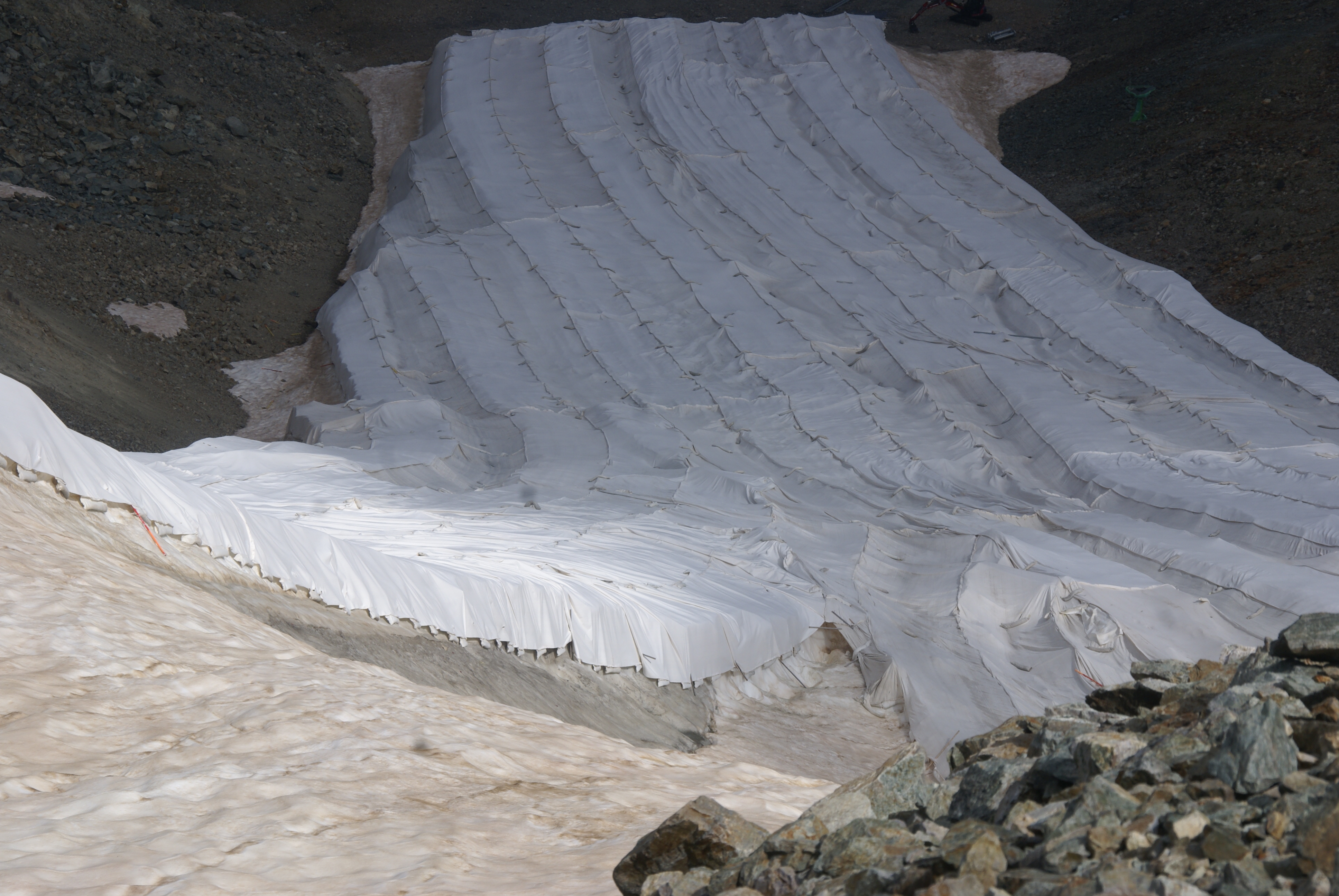 Glacier protection felt