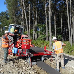 Biocovers - paillage 100% bio - bocage - Vinci