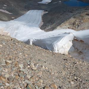 Glacier protection felt