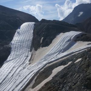 Glacier protection felt
