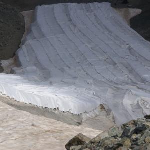 Glacier protection felt